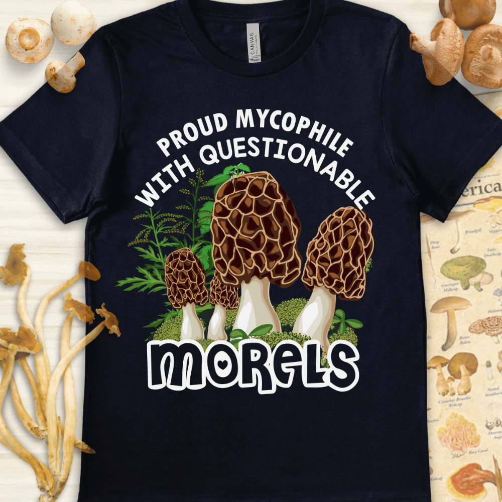 Proud Mycophile Tee Navy