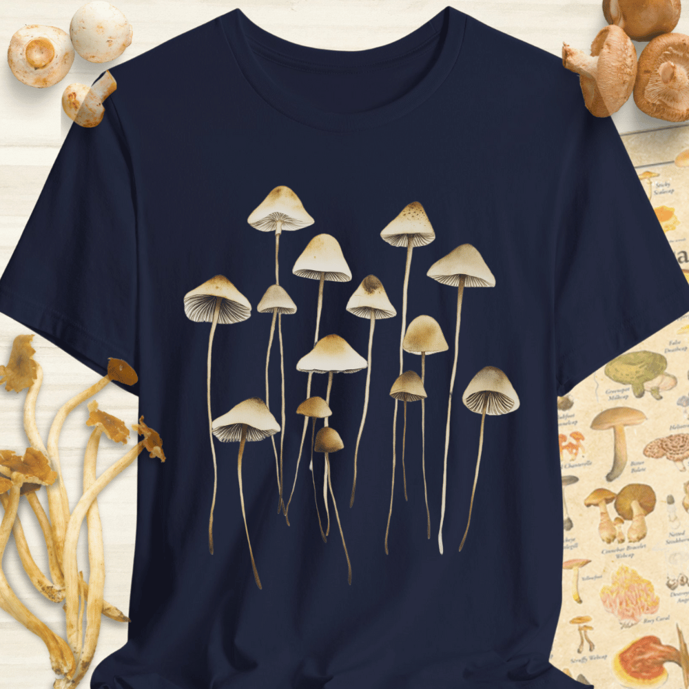 Long Stem Fungi Tee Navy