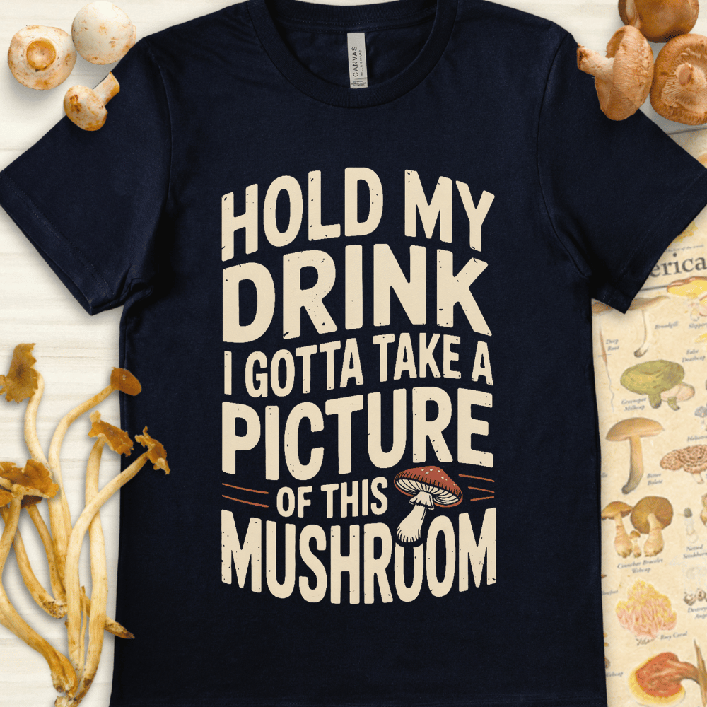 Hold My Drink Tee Navy