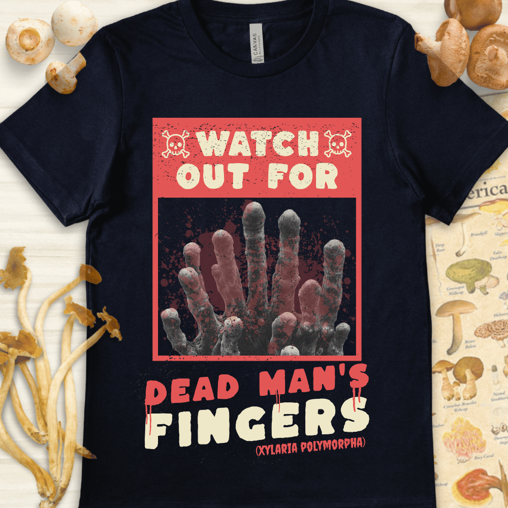 Dead Man's Fingers Tee Navy