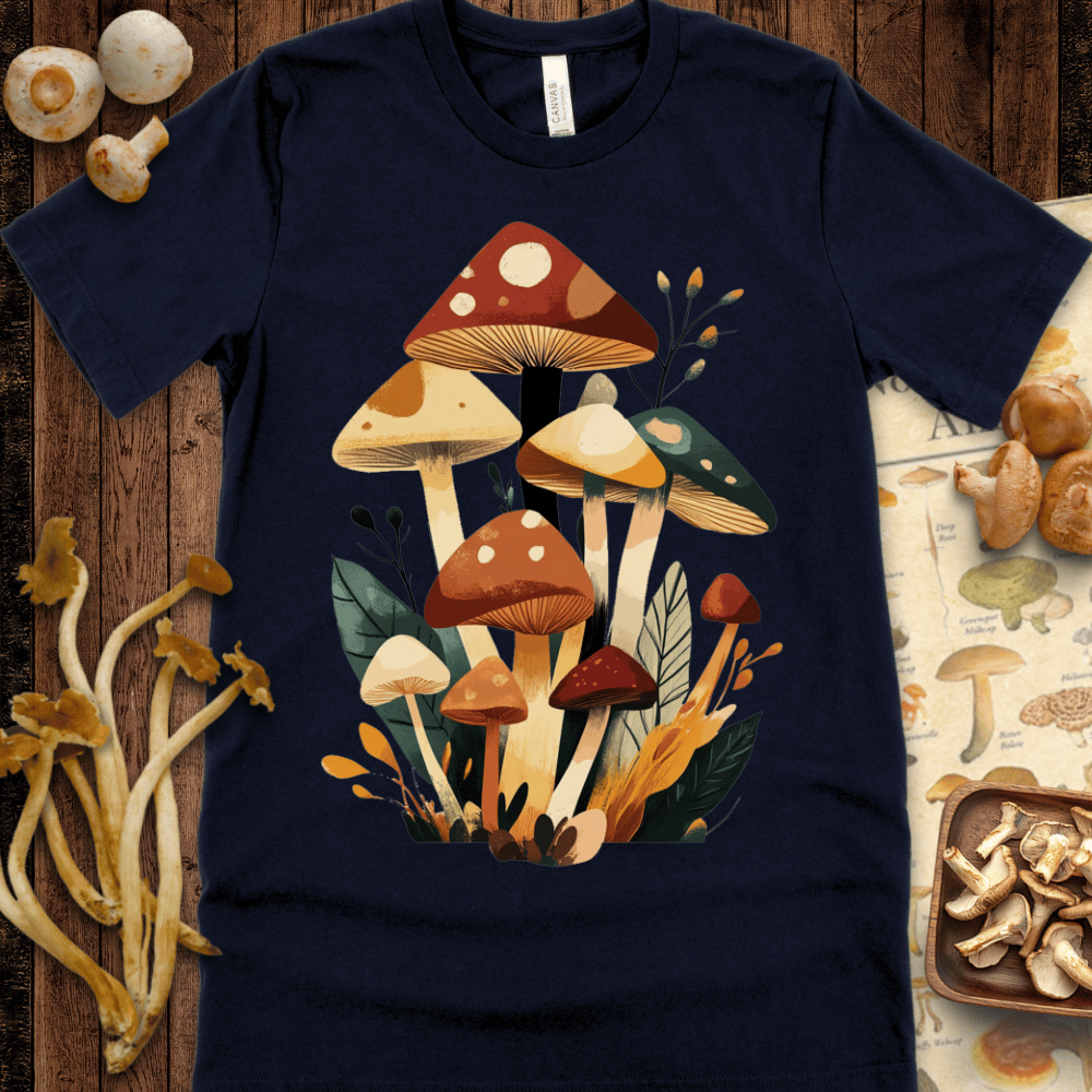 Cubism Flora Fungi Tee