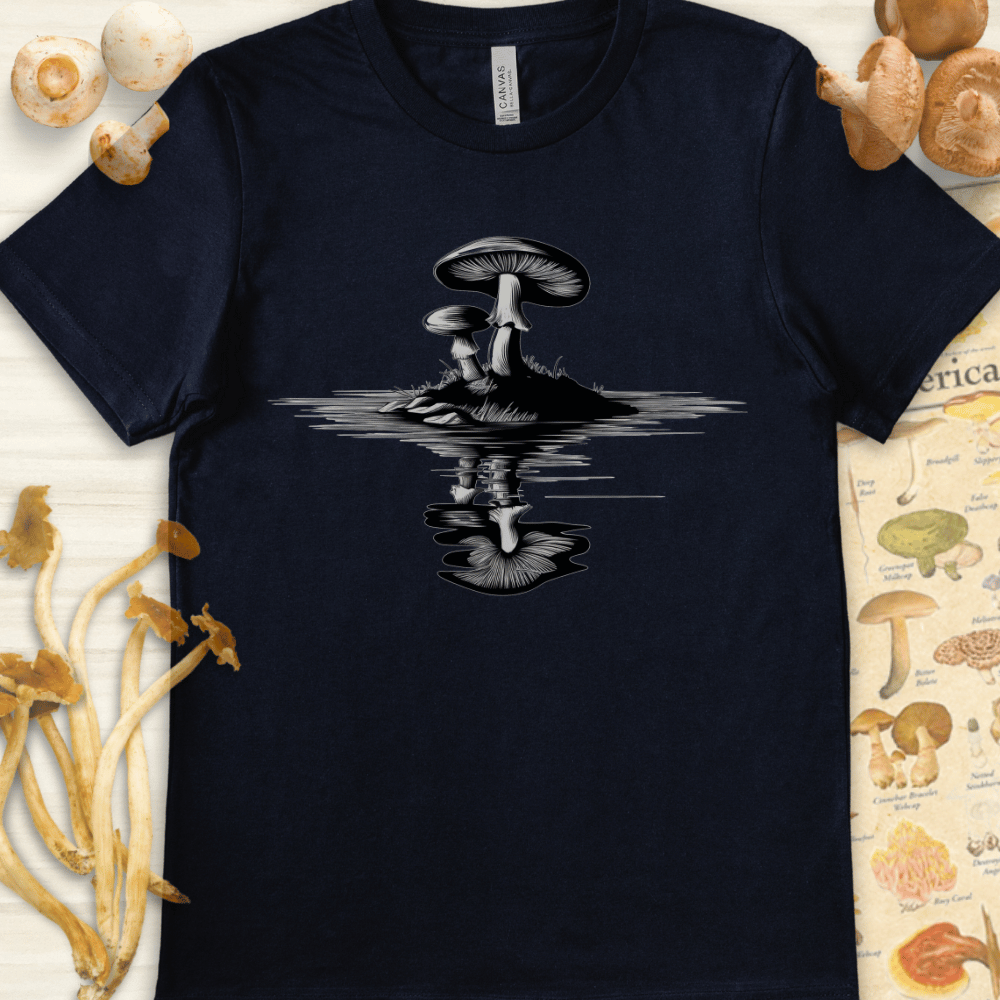 Stillwater shrooms Tee Navy