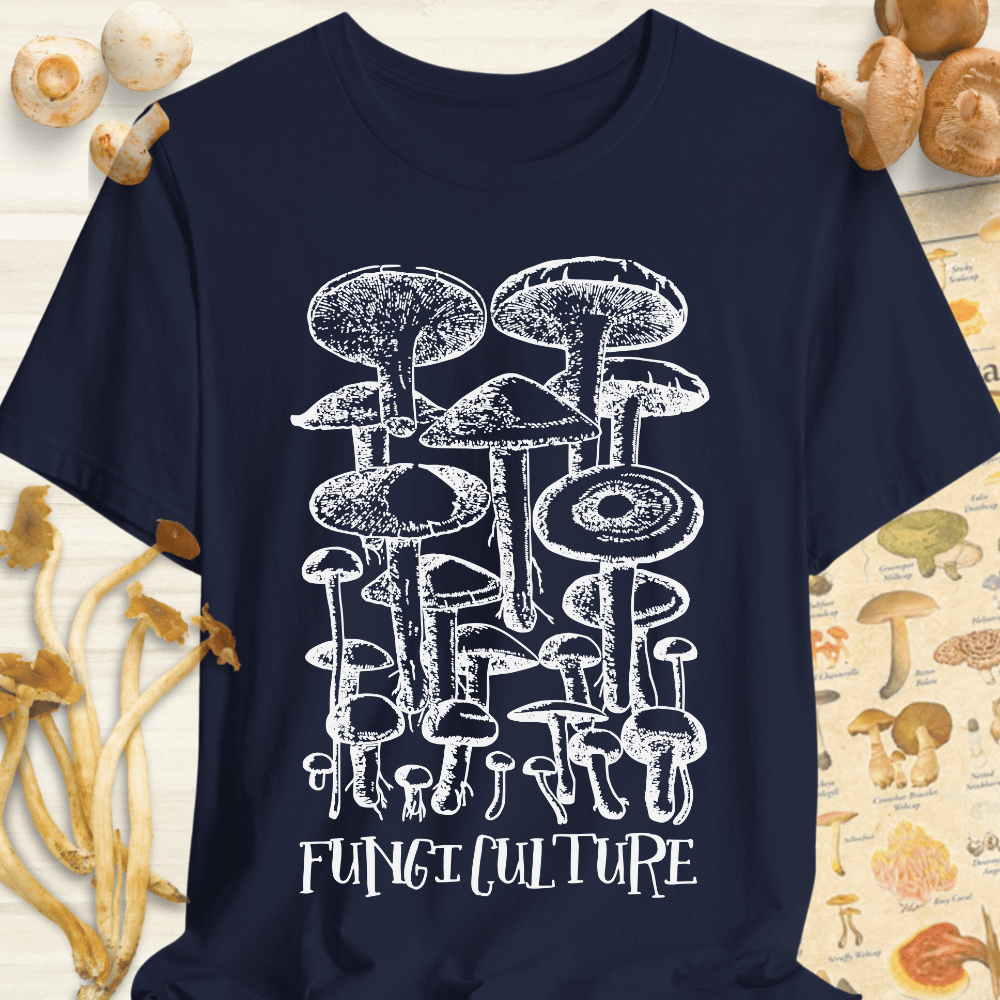 Fungi Culture Tee Navy