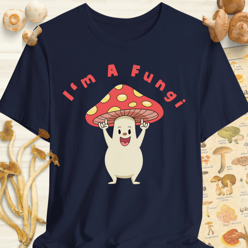 I'm A Fungi Tee Navy