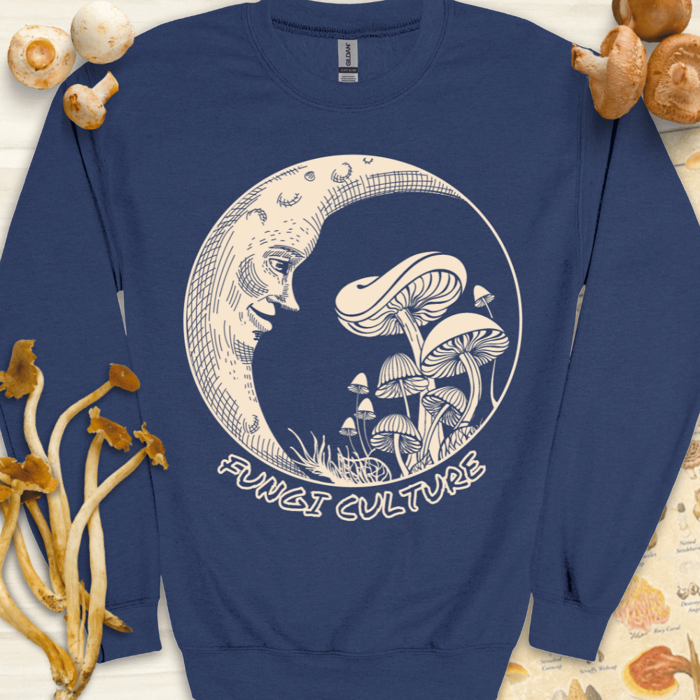 Fungi Culture Luna Sweatshirt Navy