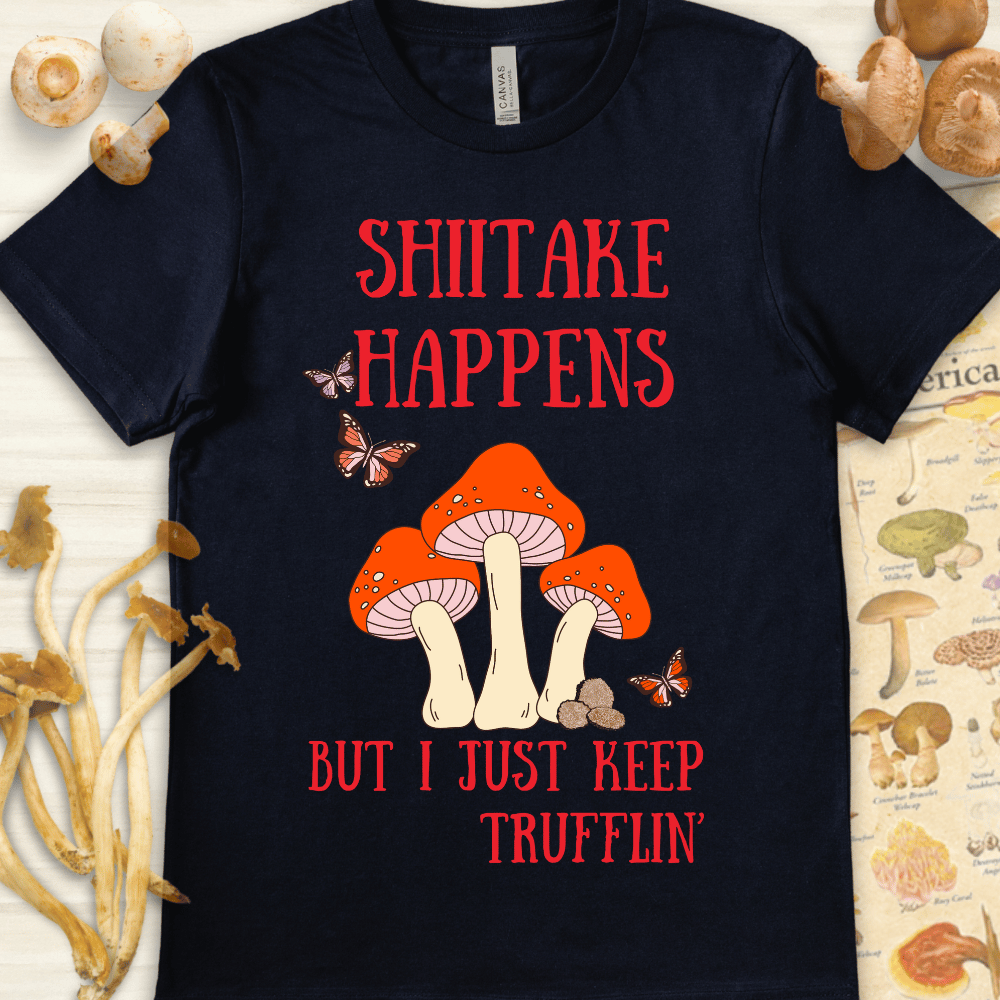 Shitake Trufflin' Tee Navy