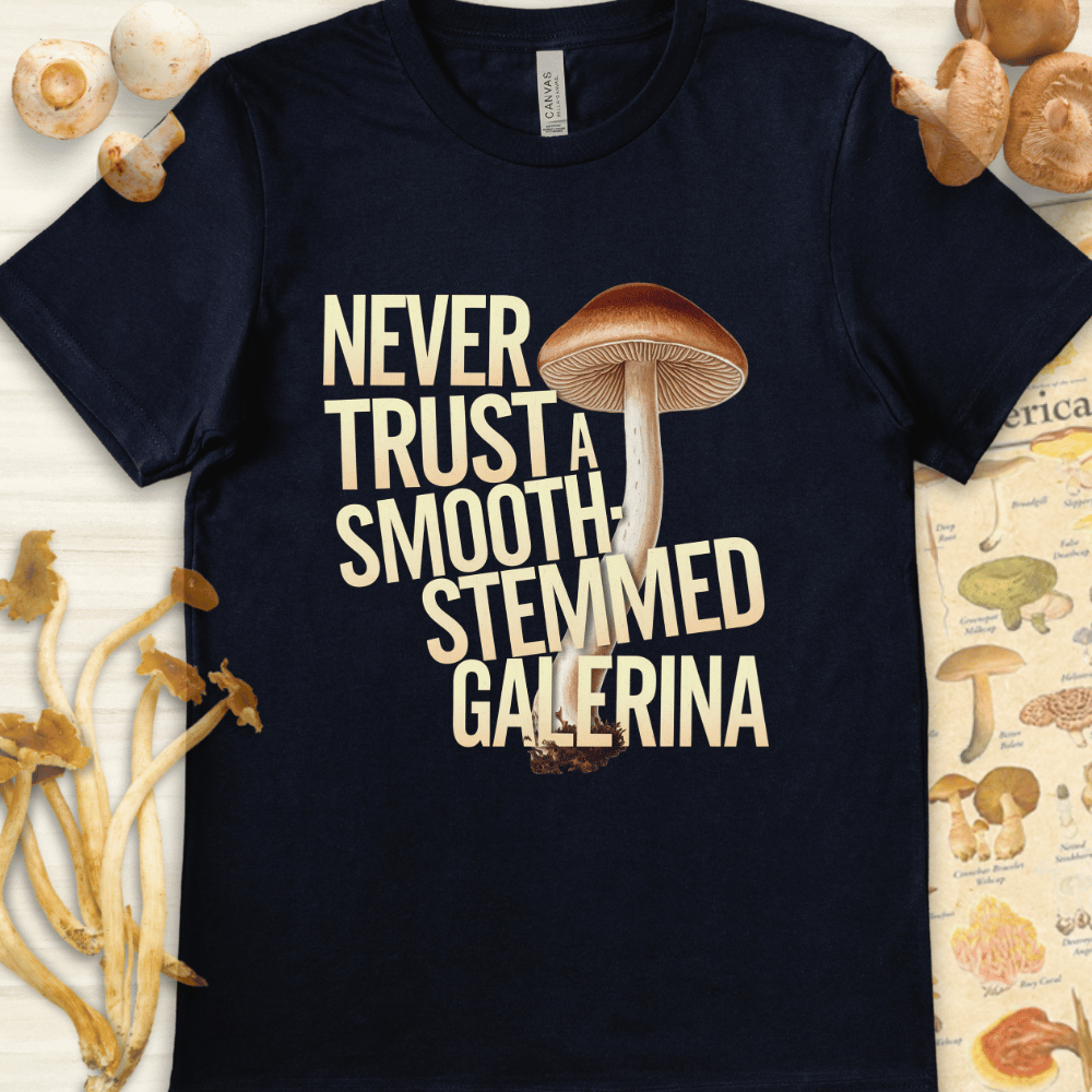 Smooth Galerina Tee Navy