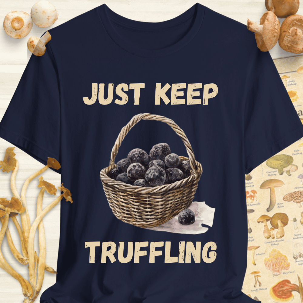 Just Keep Tufflin Tee Navy