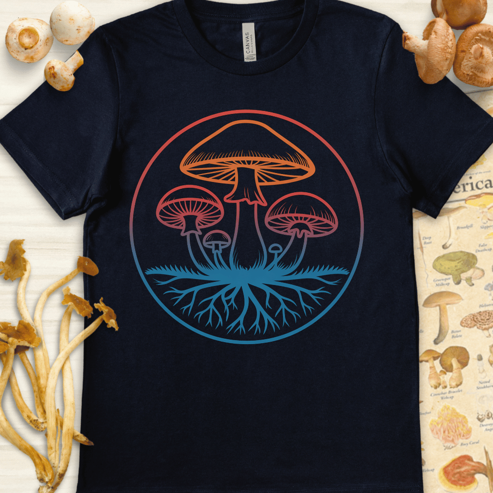 Radiant Roots Tee Navy