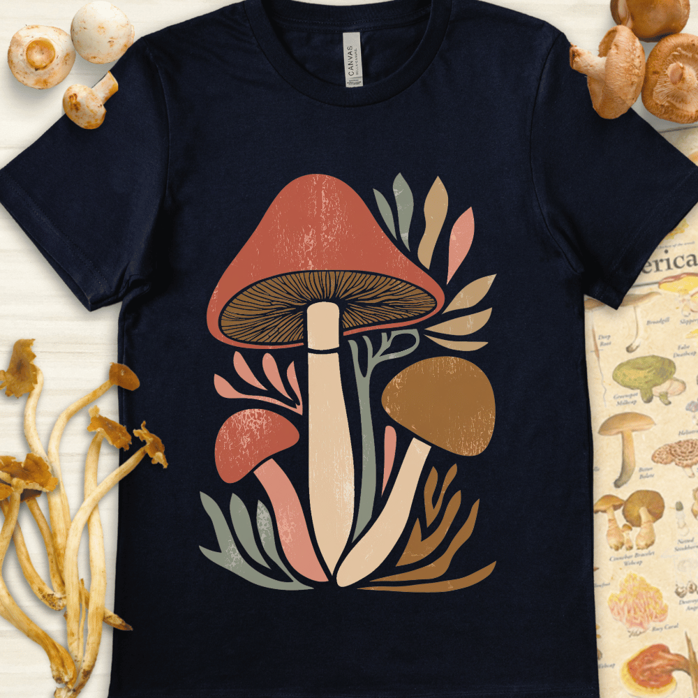 Terra Caps Tee Navy