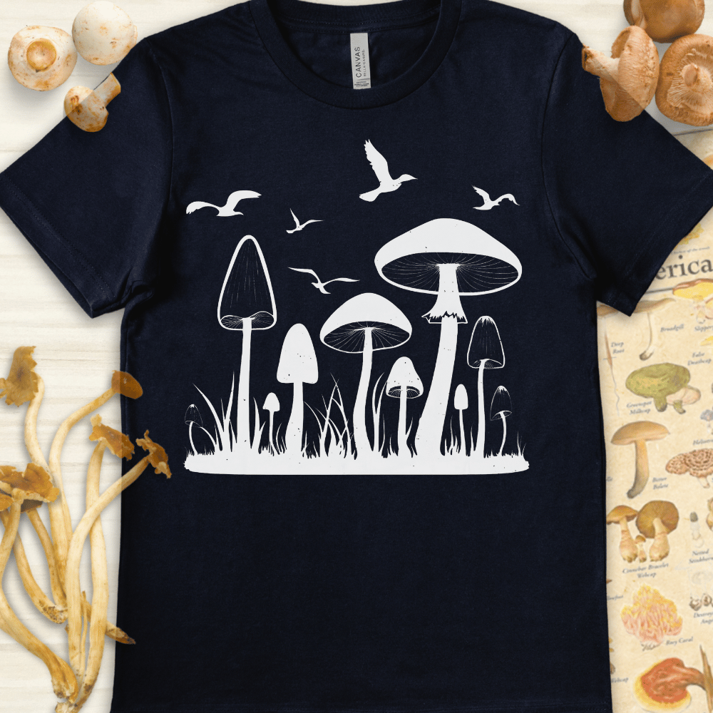 Fungal Flight Tee Navy