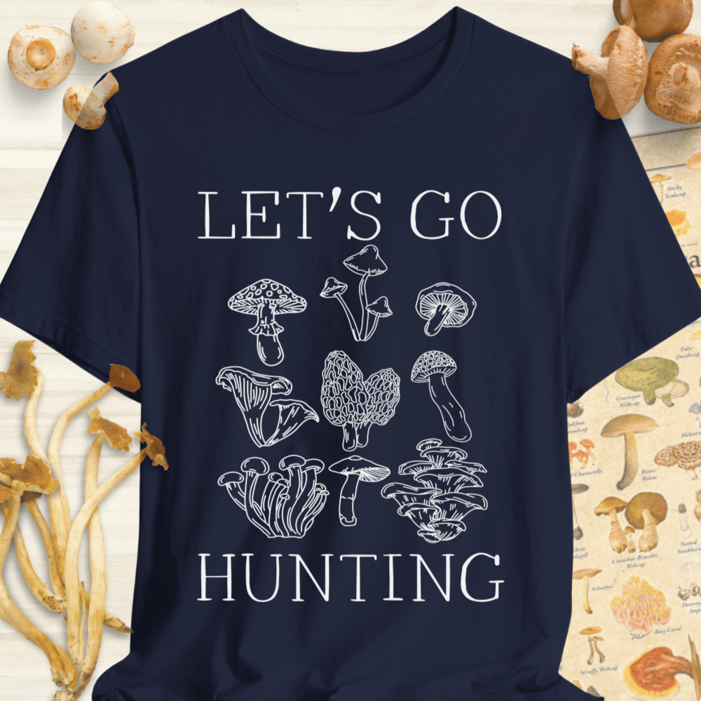 Let's Go Hunting Tee Navy