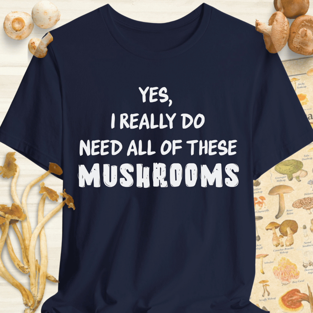 Really Need Shroom Tee Navy