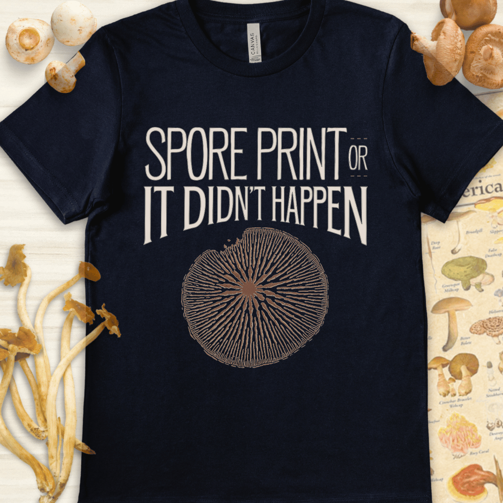 Spore Print Proof Tee Navy