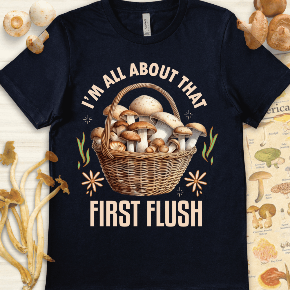 All About First Flush Tee Navy
