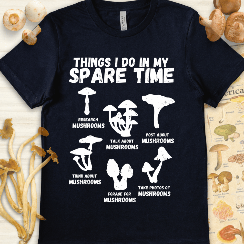 Spare Time Tee Navy