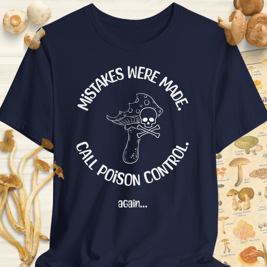 Mistakes Were Made Tee Navy