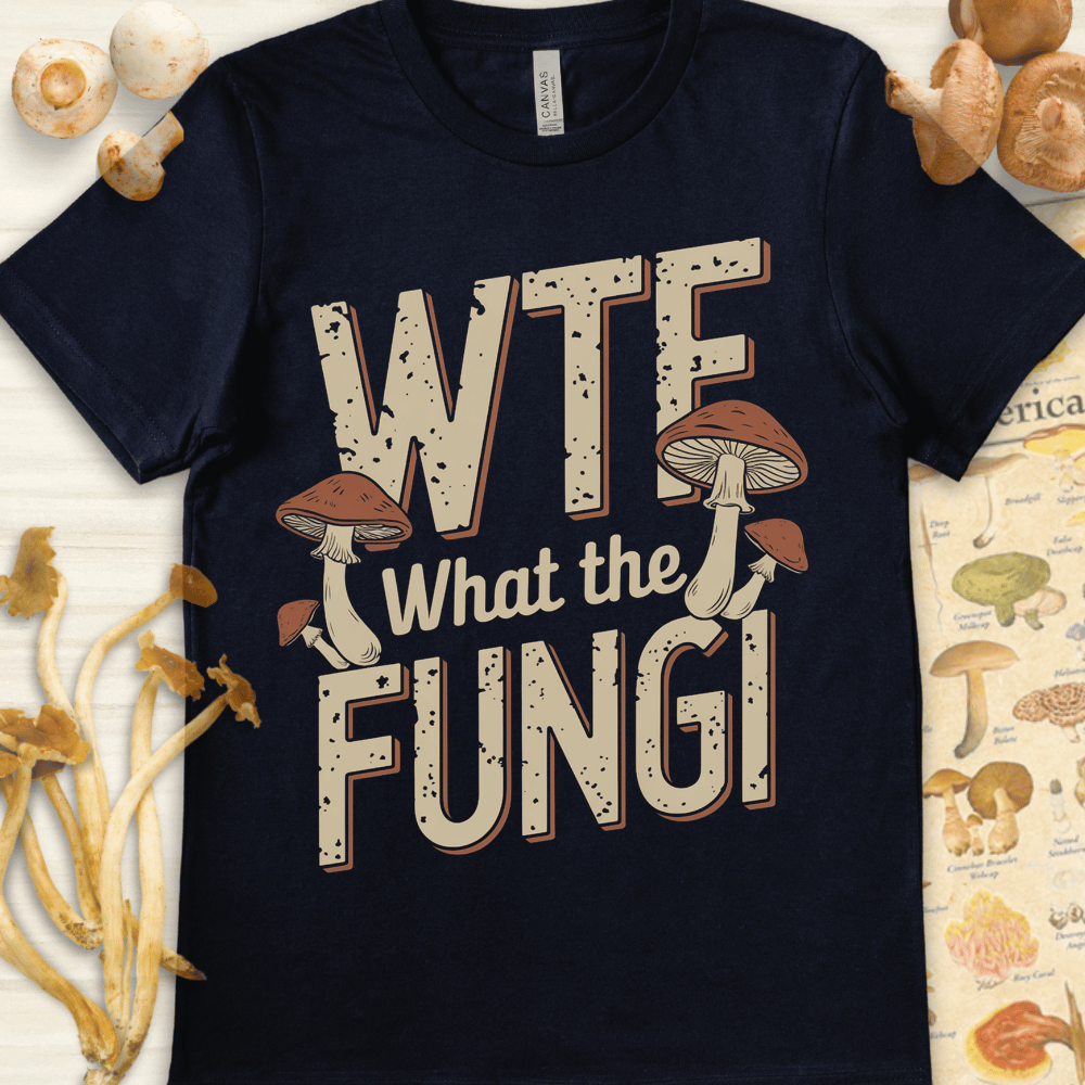WTFungi Tee Navy