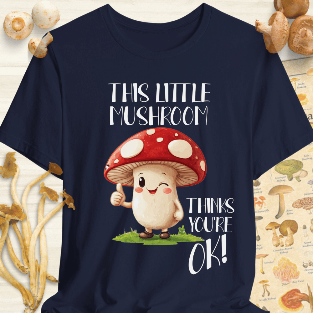 This Little Mushroom 2 Tee Navy