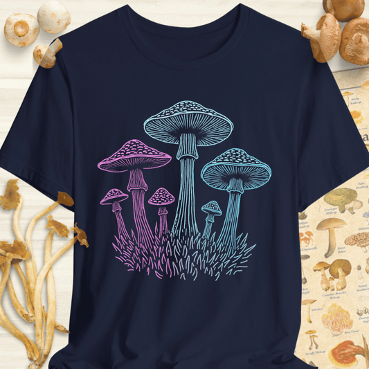 Neon Fungi Shock Tee Navy