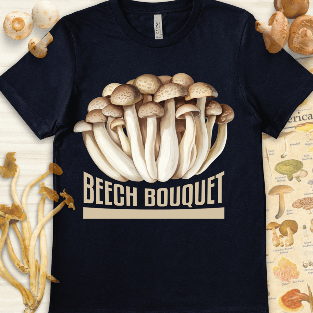 Beech Bouquet Tee Navy