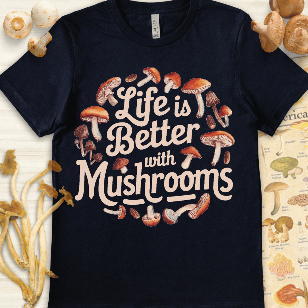 Life Is Better With Tee Navy