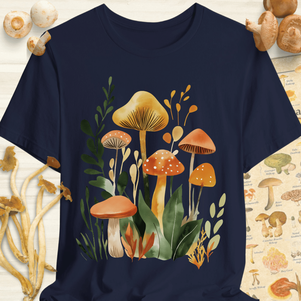 Boho Water Tee Navy