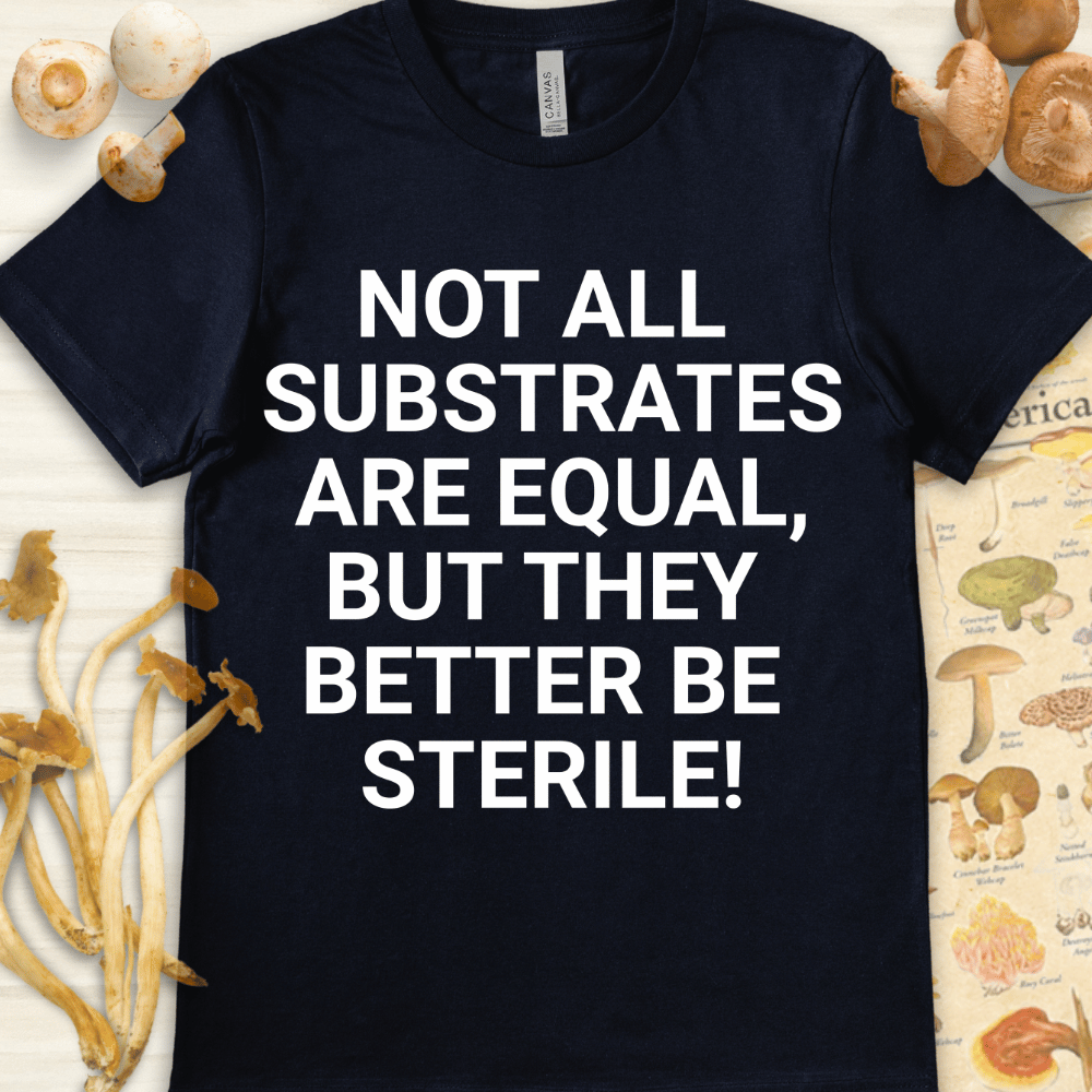 Sterile Substrates Tee Navy