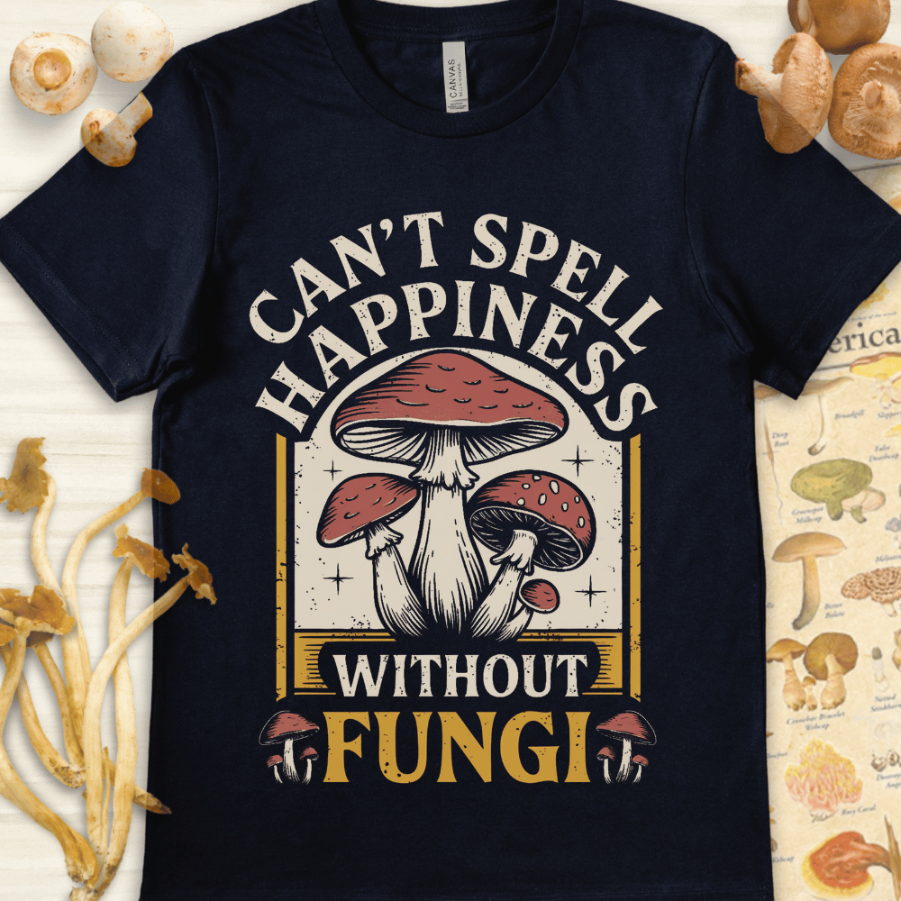 Spell Fungi Tee Navy