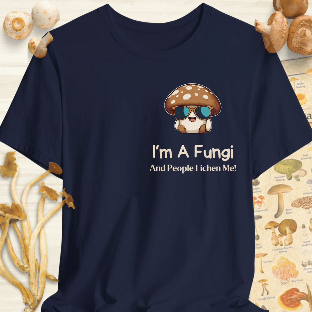 Fungi & People Lichen Me Tee Navy