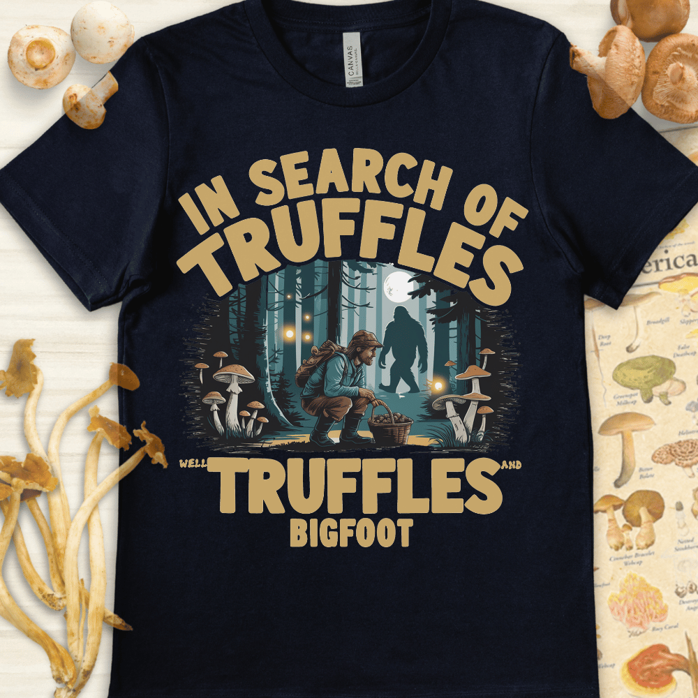 Truffles & Bigfoot Tee Navy