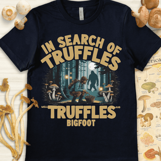 Truffles & Bigfoot Tee Navy