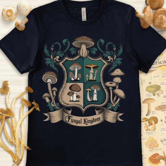 Fungal Kingdom Tee Navy