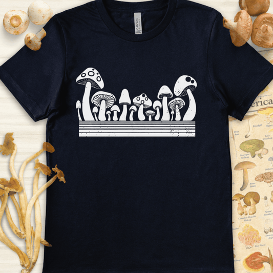 Symphony of Fungi Tee Navy