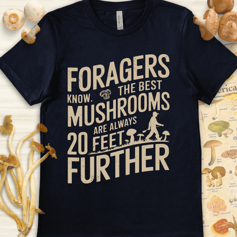 Foragers Know Best Tee Navy