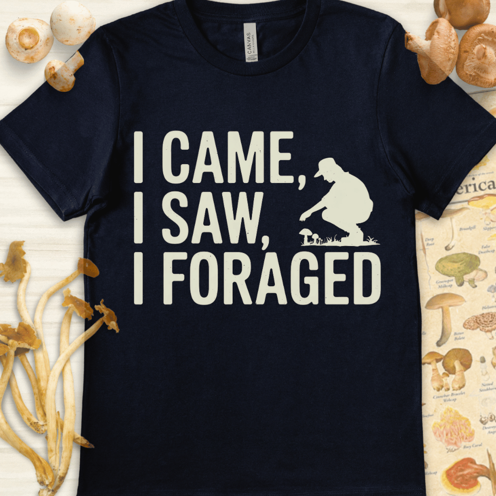 I Came I Foraged Tee Navy