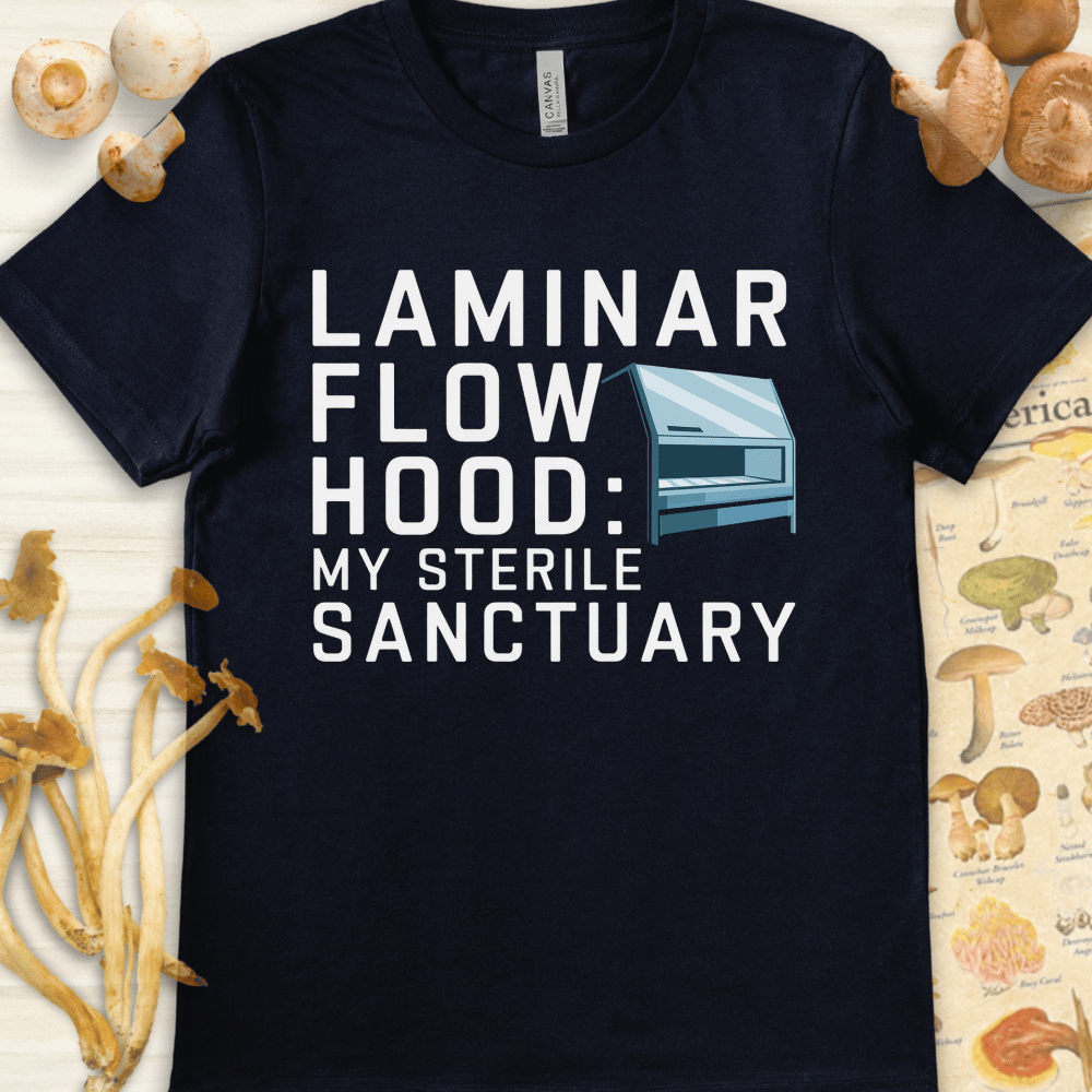 Laminar Flow Hood Tee Navy