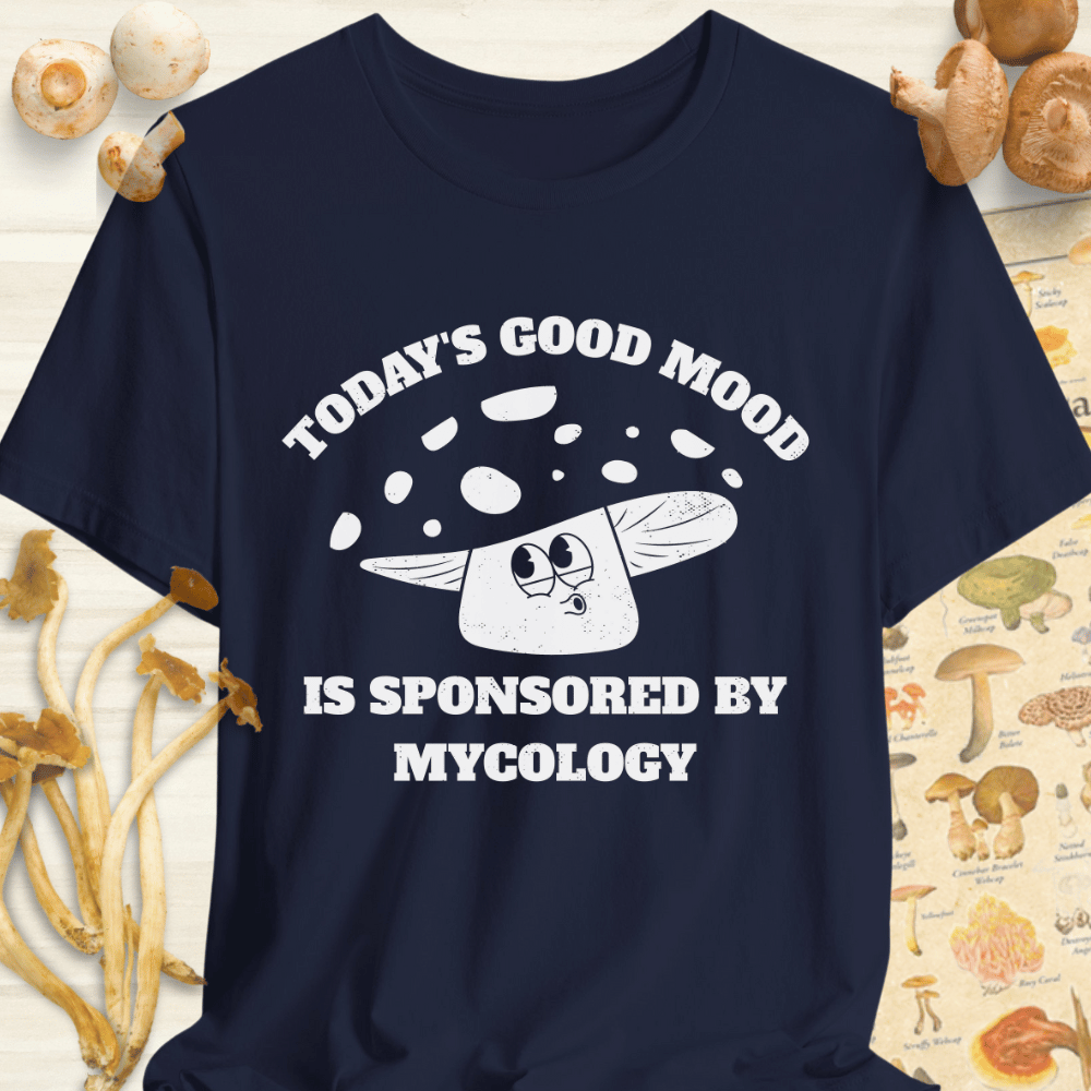 Sponsored Mycology Tee Navy