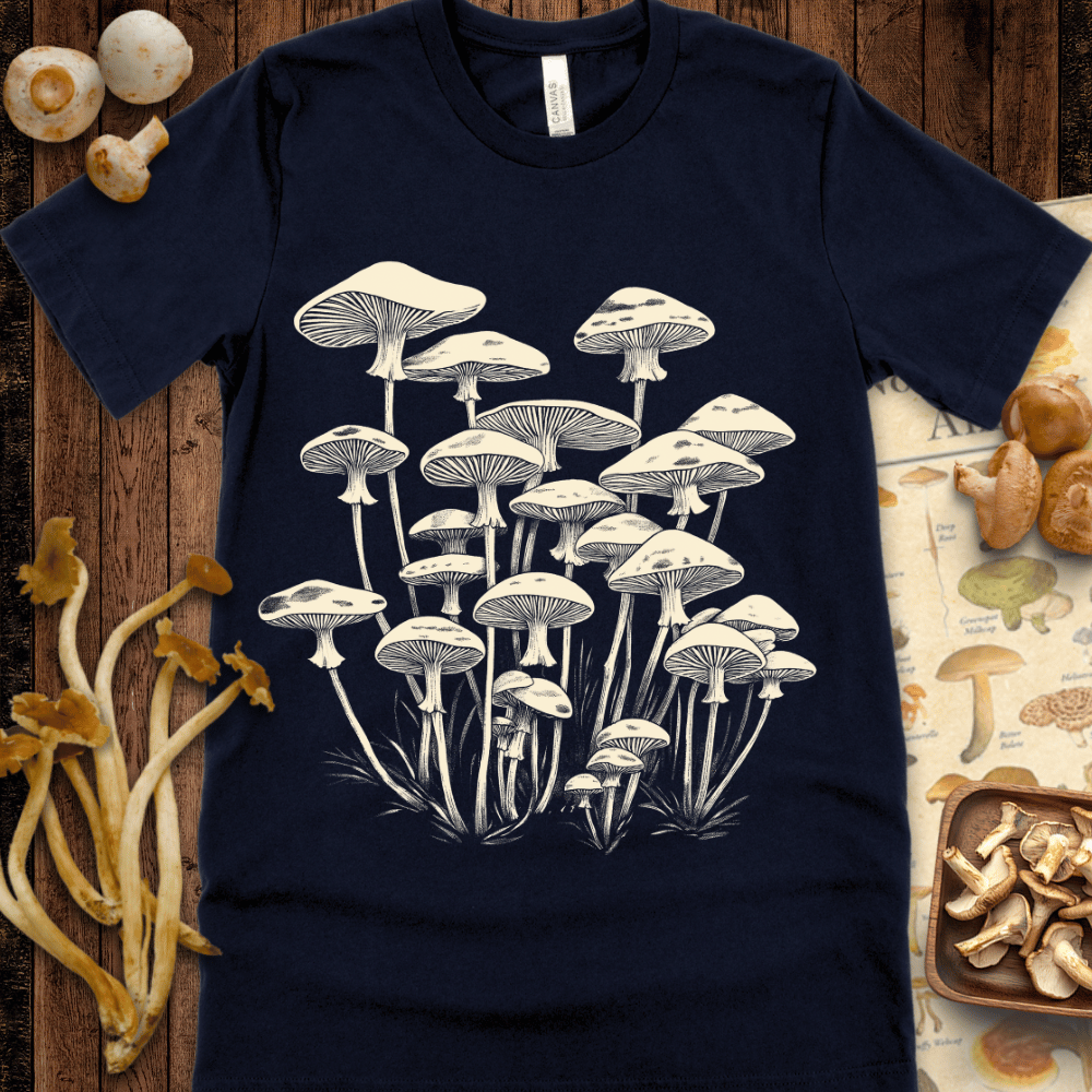 MushroomsSumi-e Tee