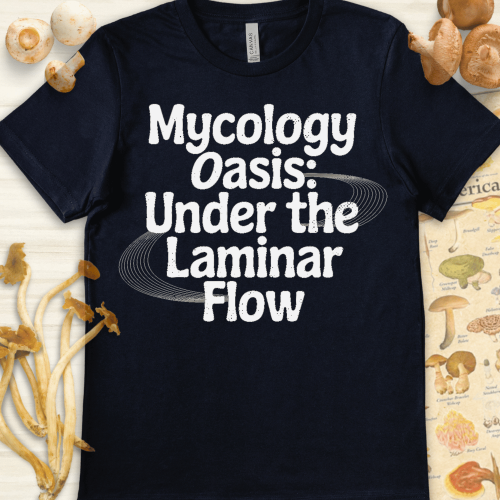 Mycology Oasis Tee Navy