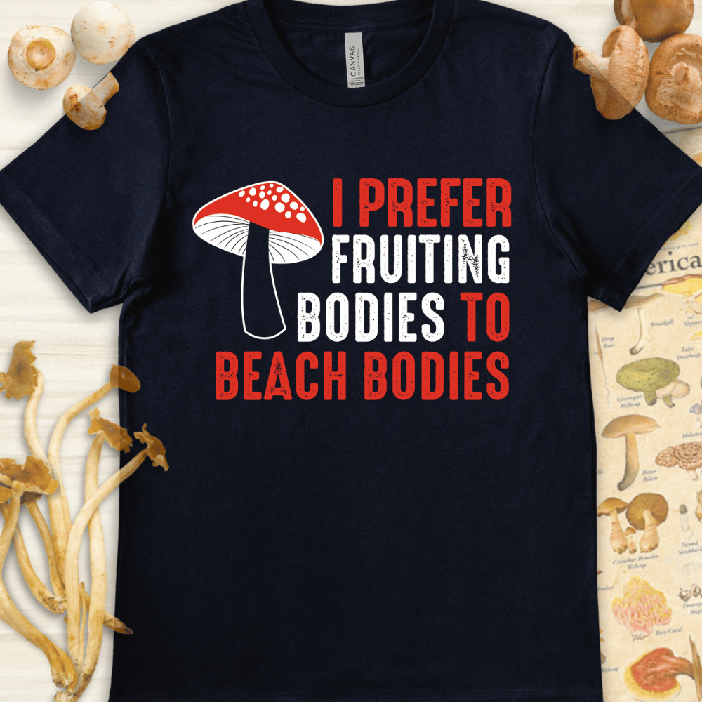 Fruiting Bodies Tee Navy