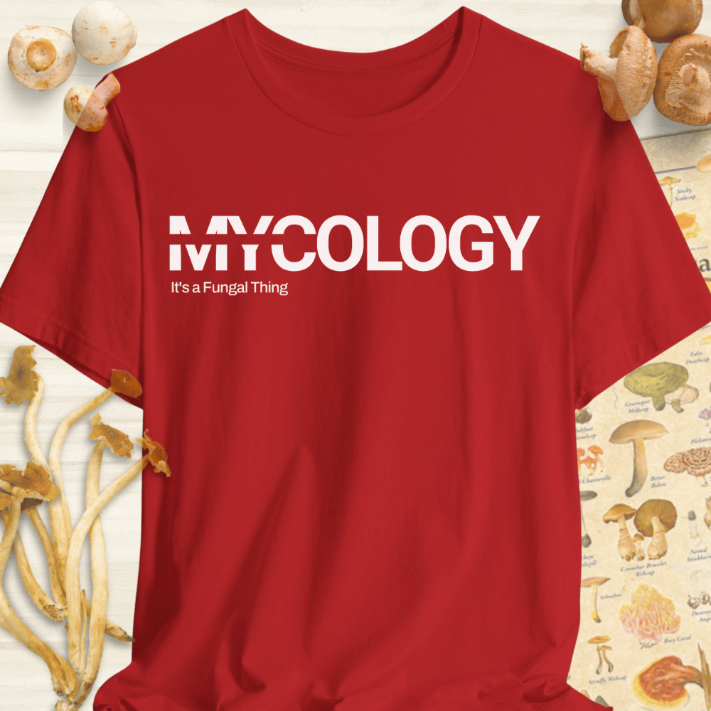 Mycology its a fungal thing Tee Red