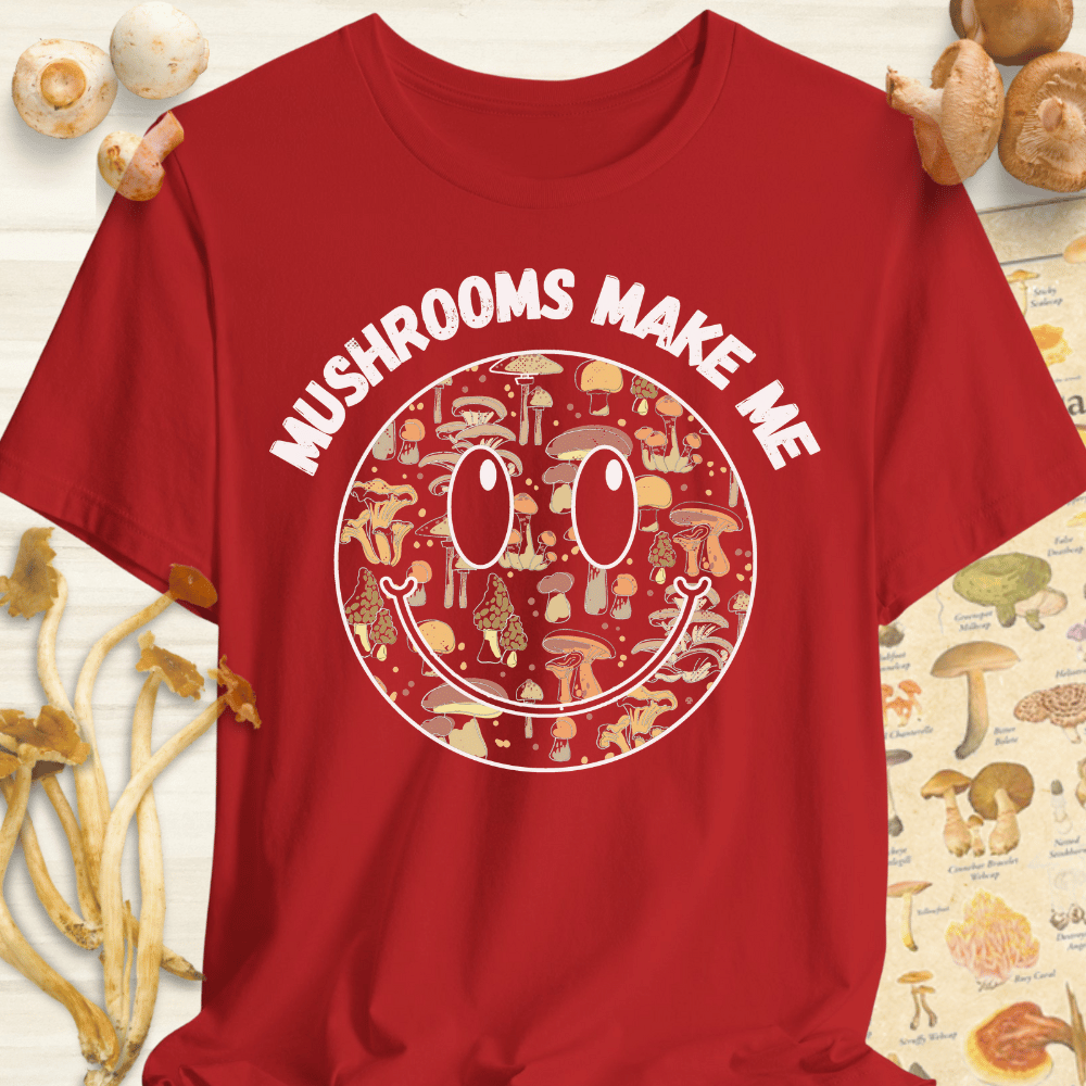 Make Me Happy Tee Red