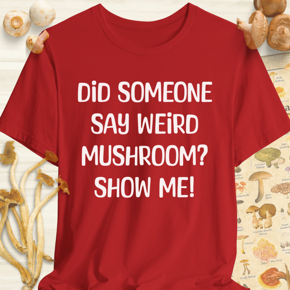 Weird Show Me Tee Red