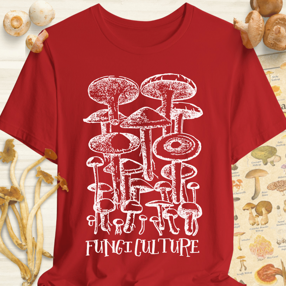 Fungi Culture Tee Red