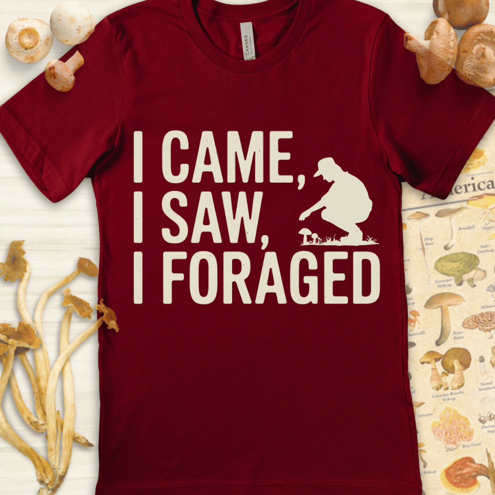 I Came I Foraged Tee Red
