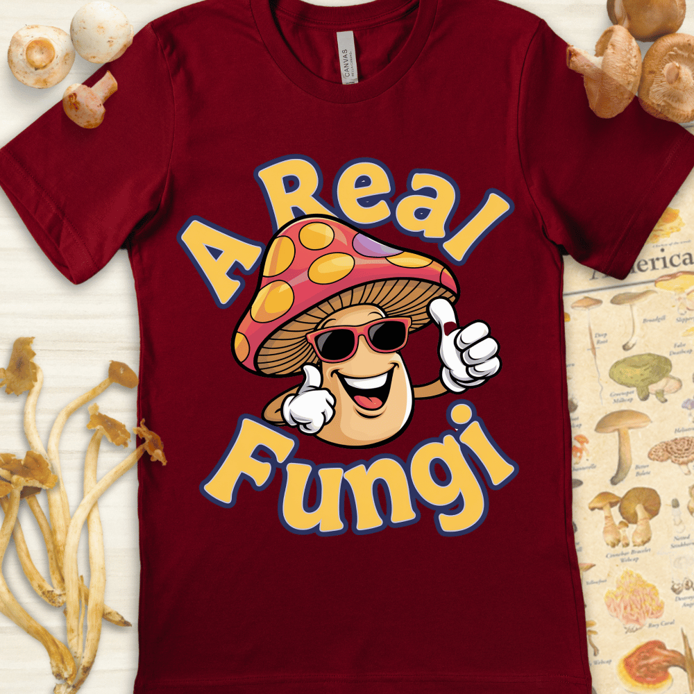 A Real Fungi Cute Tee Red
