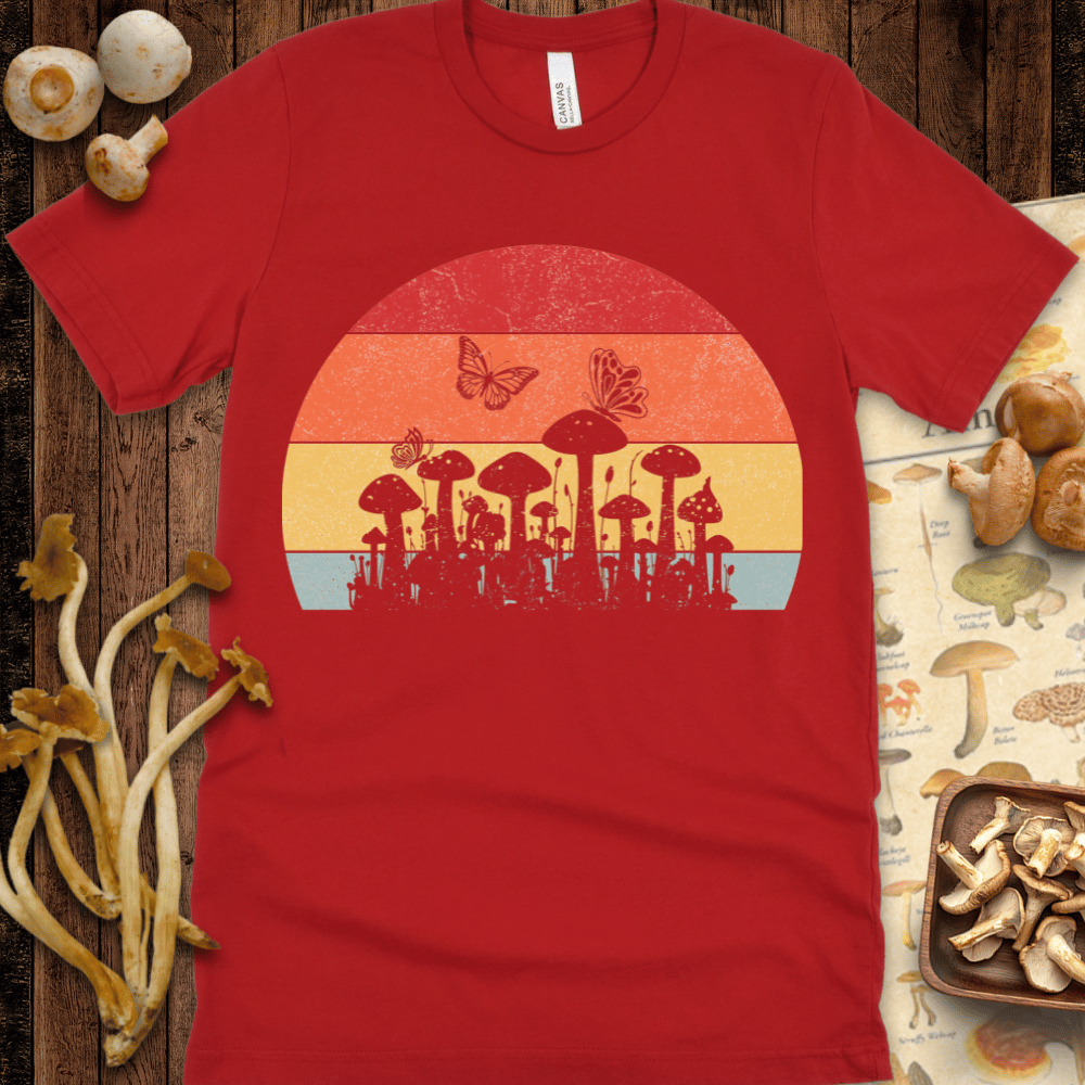 Sunset Butter Flies Tee