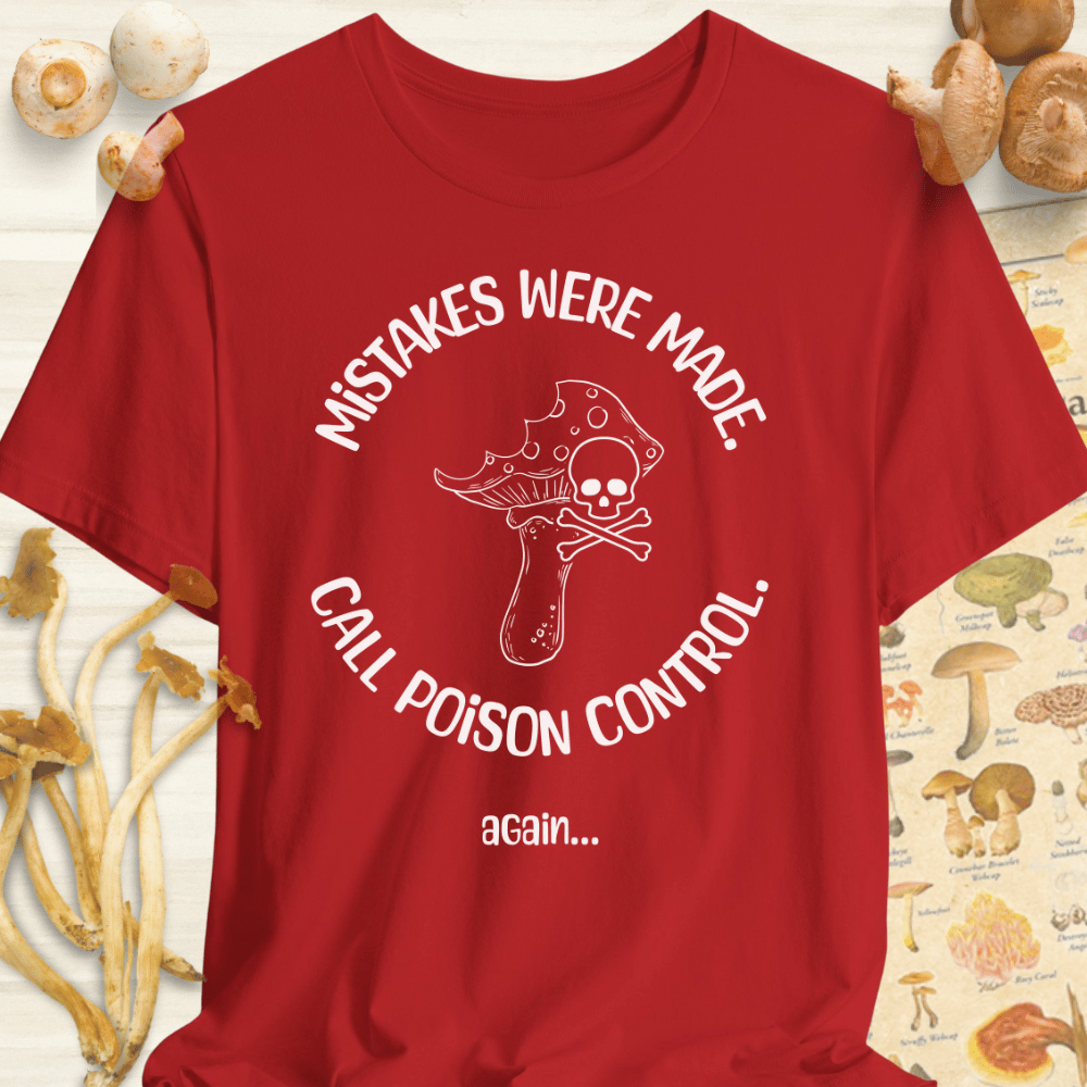 Mistakes Were Made Tee Red