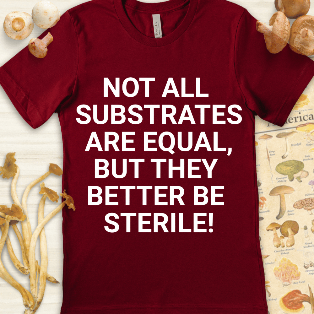 Sterile Substrates Tee Red